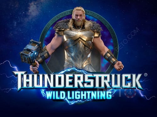 Petir Mitologi di Thunderstruck Wild Lightning